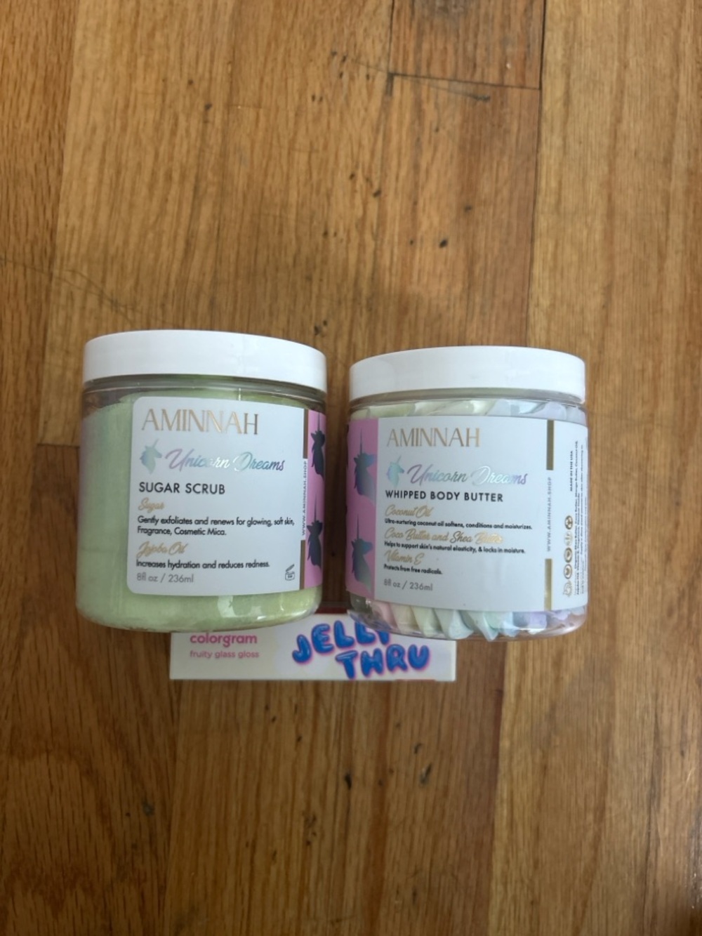 ✨ AMINNAH “Unicorn Dreams” 3-Piece Self-Care Set